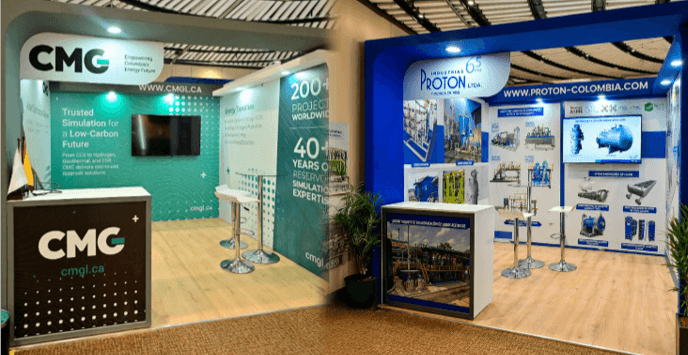 Stand 9 mts predecorado