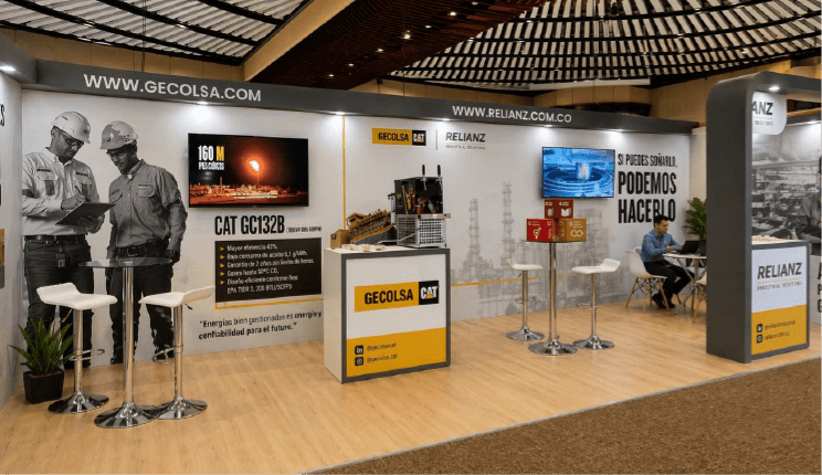 Stand 27 mts predecorado