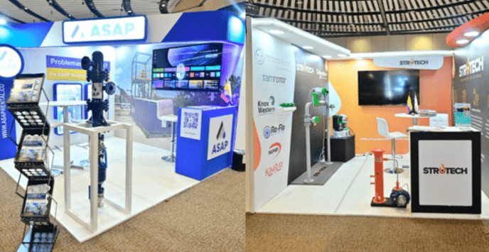 Stand 9 mts espacio